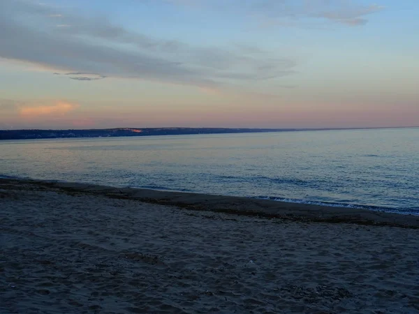 Sky Gradient Colors Sea — Stock Photo, Image