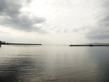 Arka plan kadar yakın deniz manzarası