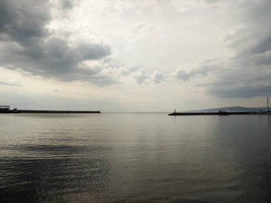 Arka plan kadar yakın deniz manzarası