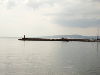 Arka plan kadar yakın deniz manzarası