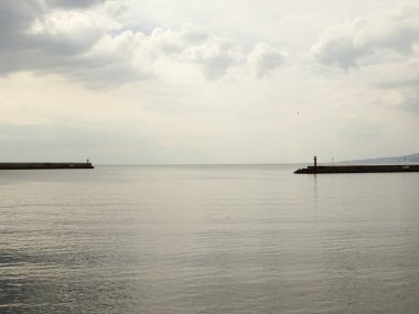 Arka plan kadar yakın deniz manzarası