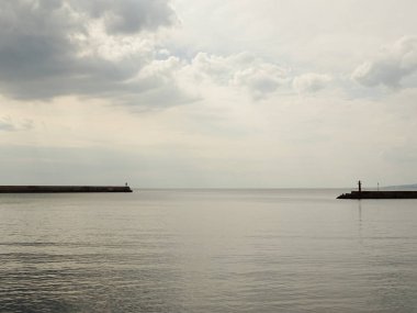 Arka plan kadar yakın deniz manzarası