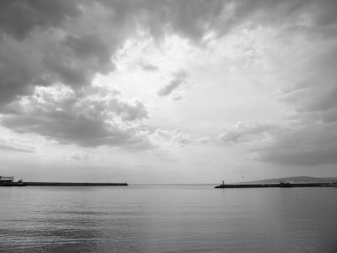 Arka plan kadar yakın deniz manzarası