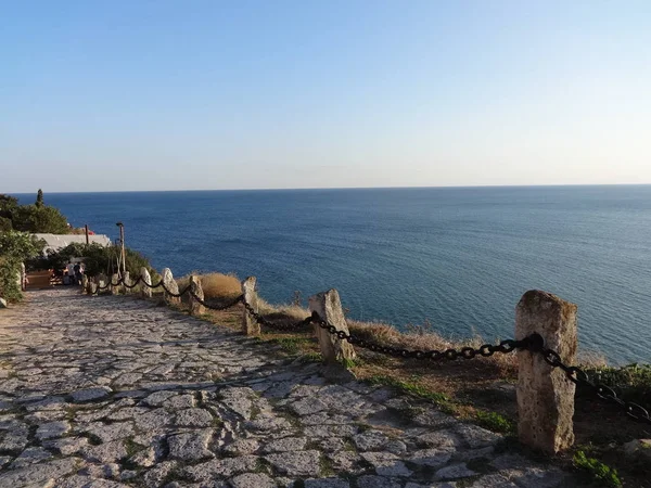 Havsutsikt Från Kaliakra Bulgarien — Stockfoto