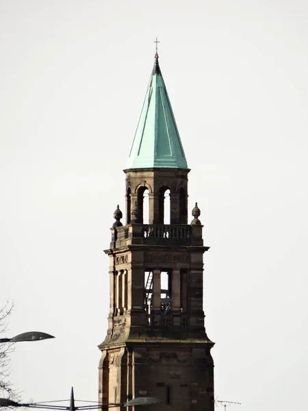 Εδιμβούργο Απότομη Πράσινη Στέγη Από Ένα Διάσημο Κτίριο — Φωτογραφία Αρχείου
