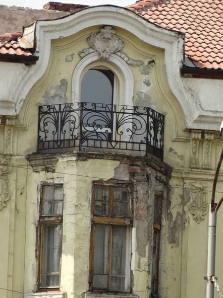 Edifício Antigo Com Ornamentos Sofia Bulgária — Fotografia de Stock