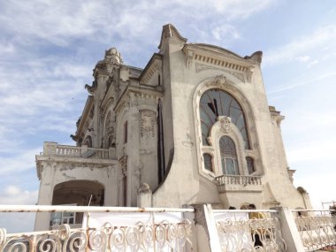 Terk edilmiş eski Casino Köstence, Romanya