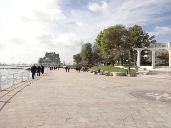 Sea Alley Constanta Romania — Stock Photo, Image