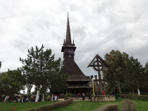 Église Bois Style Roumain Constanta Roumanie — Photo