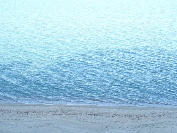Wybrzeże Morza Czystego Blue Water Pejzaże Wodne — Zdjęcie stockowe