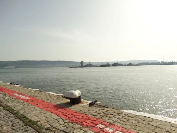 Hafen Von Varna Bulgarien — Stockfoto