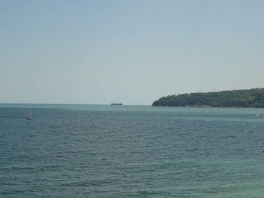 Varna Körfezi görünümü, Bulgaristan gündüz 