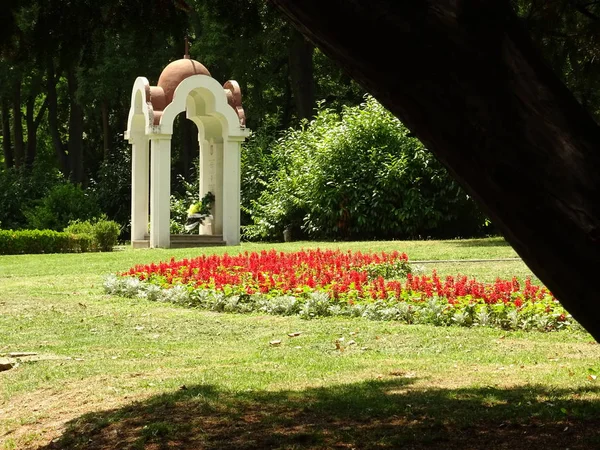 Small Christian Dome Memorial City Park Varna Bulgaria — Stock Photo, Image