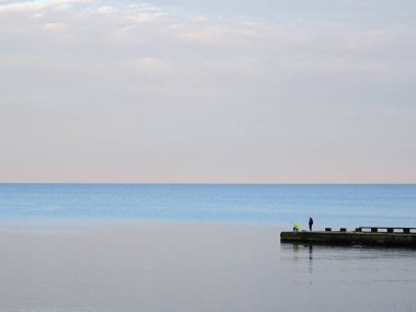 Mavi deniz İskelesi