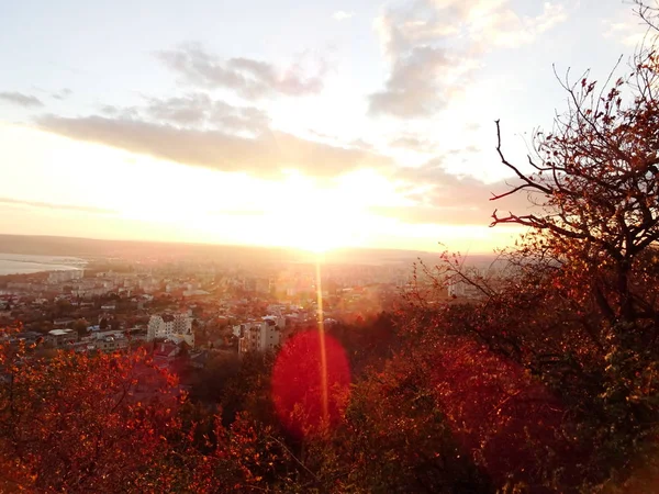 Bellissimo Sfondo Tramonto Wallpeper — Foto Stock