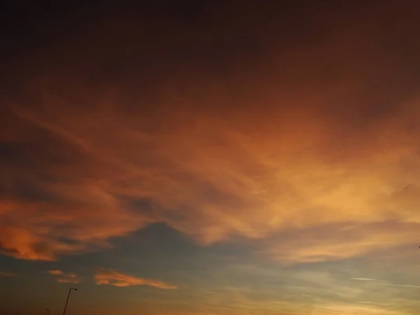 Mooie Zonsondergang Wallpeper Achtergrond — Stockfoto