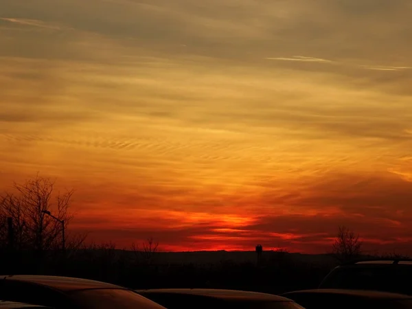 Beautiful Sunset Wallpeper Background — Stock Photo, Image