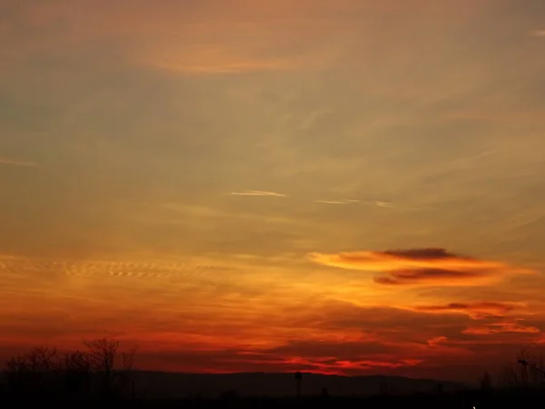 Beautiful Sunset Wallpeper Background — Stock Photo, Image