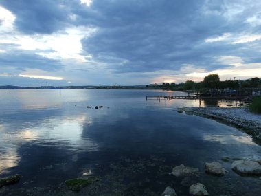 Güzel gün batımı wallpeper backgrounf