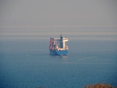 Bir tekneden deniz manzarası