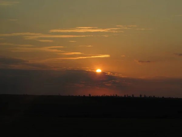 Fundo Wallpeper Belo Pôr Sol — Fotografia de Stock