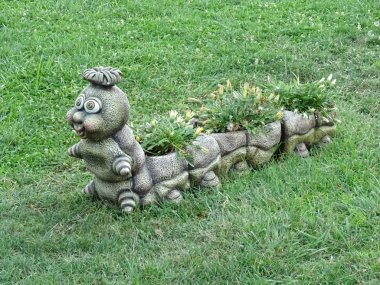 Caterpillar Bahçe Dekorasyon arka plan duvar kağıdı