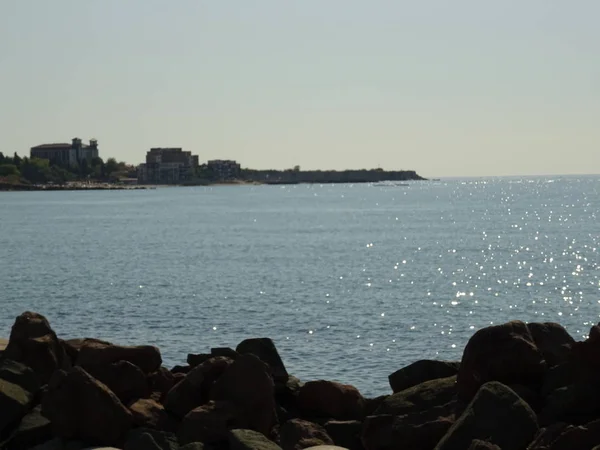 Вид Море Побережья Роки — стоковое фото