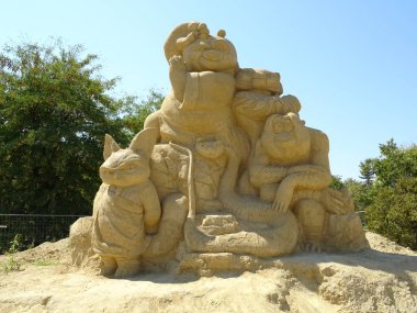 Kung Fu Panda Heroes kum heykel