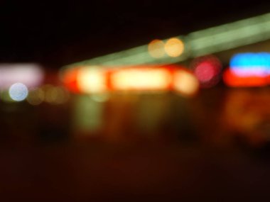 Renkli bulanık ışık arkaplanı 