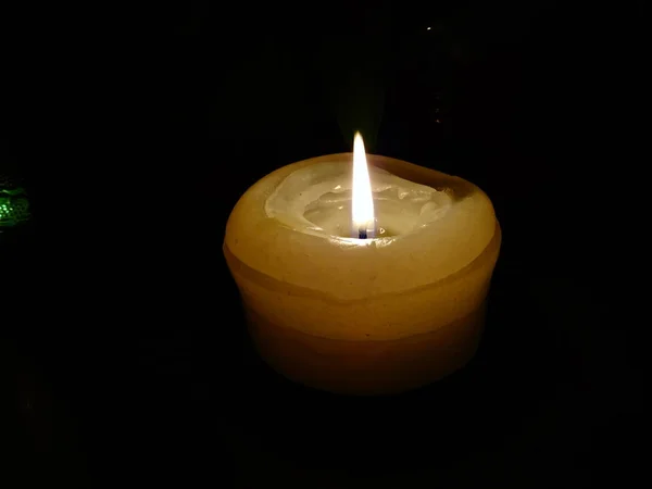 Vue Rapprochée White Candle — Photo