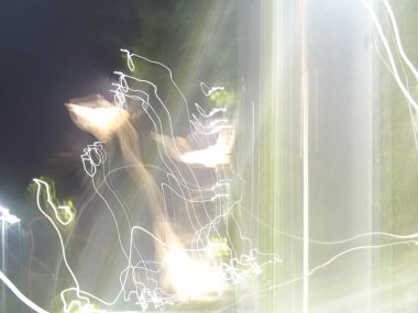 Soyut Spread Işıklar görünümü