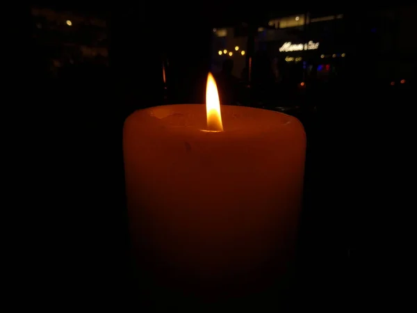Candle Night — Stock Photo, Image