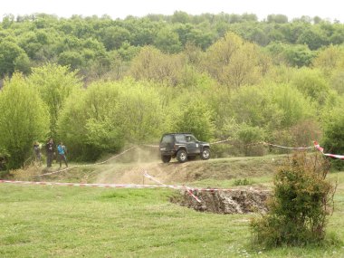Aşırı Off Road Jeep rekabet
