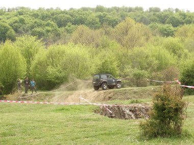Aşırı Off Road Jeep rekabet