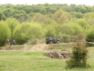 Aşırı Off Road Jeep rekabet