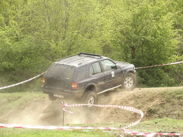 Extreme Road Jeep Competition — Stock Photo, Image