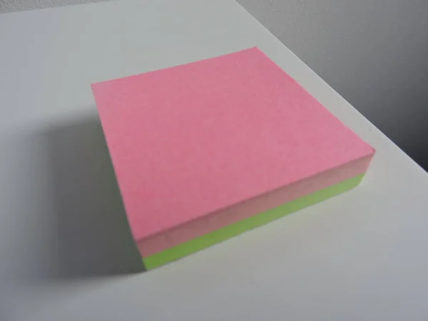 Empty Colorful Sticky Notes — Stock Photo, Image