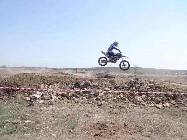 Extreme Road Motorcycle Competition — Stock Photo, Image