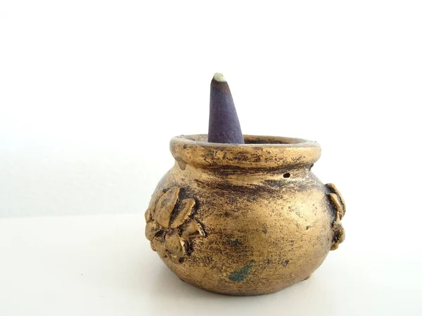 Indian Aroma Cone Hållare — Stockfoto