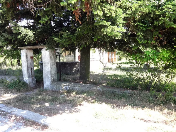 古い家の門 — ストック写真