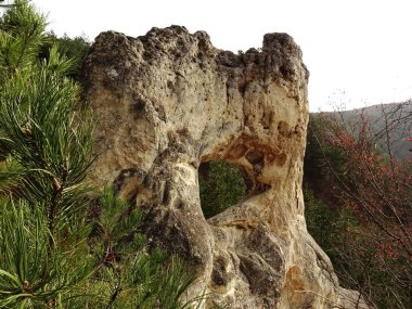 Göz kaya oluşumu Bulgaristan