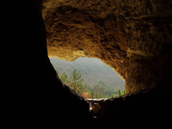 Vista Desde Los Monasterios Osmar Rock Bulgaria — Foto de Stock