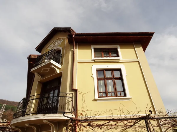 Casa Estilo Búlgaro Velho — Fotografia de Stock