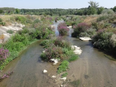 Küçük Nehir açık havada akan 