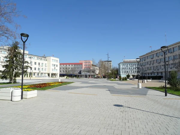 Stadtzentrum Von Targovishte Bulgarien — Stockfoto