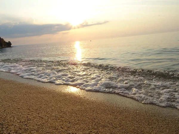 Sonnenaufgang Strand — Stockfoto