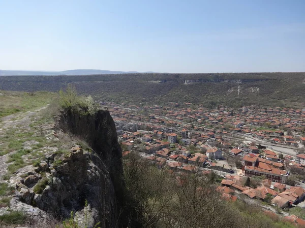 Visa Från Ovan Provadia City Bulgarien — Stockfoto