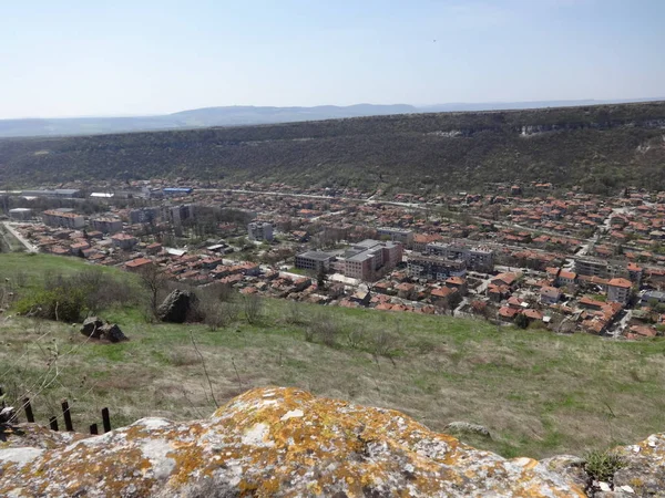 Visa Från Ovan Provadia City Bulgarien — Stockfoto