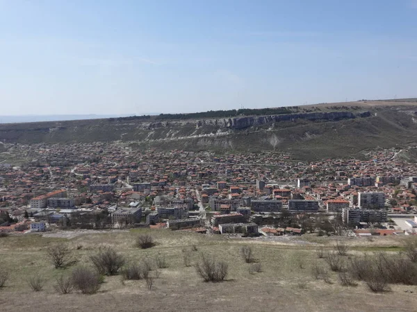 Göster Dan Yukarıda Provadia Şehir Bulgaristan — Stok fotoğraf