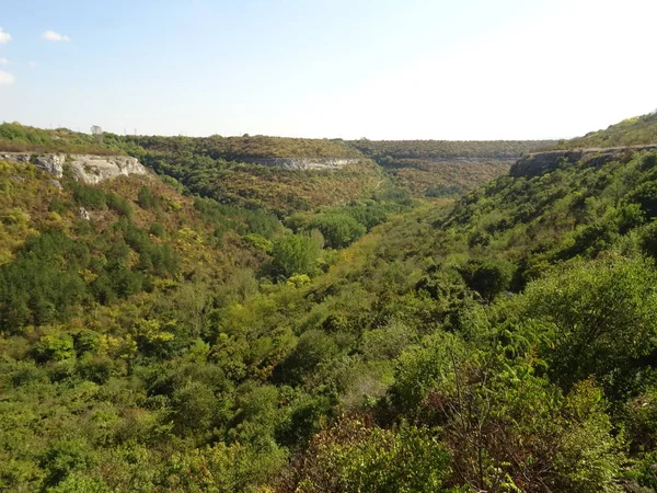 Vista Verde Del Paisaje Desde Arriba — Foto de Stock